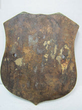 Load image into Gallery viewer, POLICE ASSN SUFFOLK Co NY Old Bronze Plaque Sign retired ornate badge