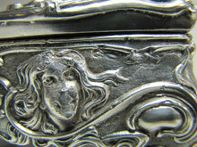 Load image into Gallery viewer, Art Nouveau Jenning Bros Nude Maiden Trinket Box JB Ornate Decorative Arts