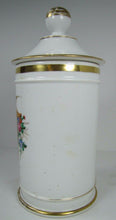 Load image into Gallery viewer, A COLLIN PARIS EAGLE SNAKE Antique 19c Porcelain APOTHECARY JAR w Lid Exquisite