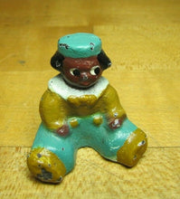 Load image into Gallery viewer, Dutch Boy Antique BA Cast Iron Paperweight Toy Wonderful Old Paint
