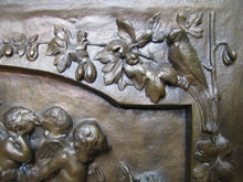 Load image into Gallery viewer, MURPHY VARNISHES 19c Victorian Advertising Plaque Sign Exquisite Cherubs Ornate