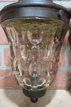 Load image into Gallery viewer, LIGHTOLIER Old Wall Mount Fixture Light Sconce Bubble Glass Shade Decorative Art