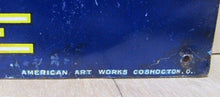 Load image into Gallery viewer, N RAUBER NY FURNITURE BEDDING HERCULES SPRING RAUBER WELLSVILLE NY Old Sign AAW