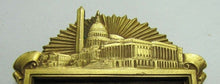 Load image into Gallery viewer, 1923 NATIONAL RIVERS HARBORS CONGRESS Medallion Road River Rail Transportation