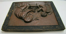 Load image into Gallery viewer, FORNI CUPID & PSYCHE Antique Decorative Arts High Relief Plaque Cherub Ornate