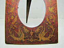 Load image into Gallery viewer, Cherubs Dragons Griffins Birds Flowers Antique Marquetry Inlaid Ornate Frame Art