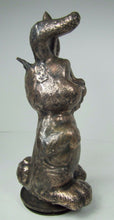 Load image into Gallery viewer, BUNNY RABBIT Old Cast Metal TOY MOLD Industrial Factory Easter Display Art
