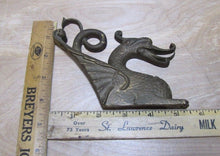 Load image into Gallery viewer, Dragon Serpent Monster Old Brass Decorative Art Ornate Hardware Element