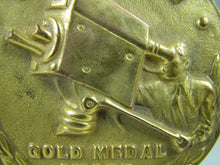 Load image into Gallery viewer, TV GUIDE GOLD MEDAL AWARD Original 1950s Medallion High Relief Ornate Rare