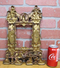Load image into Gallery viewer, 1880s Victorian CHERUB PUTTI SPREAD WINGED EAGLE Antique Decorative Arts Frame