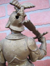 Load image into Gallery viewer, GLADIATOR WARRIOR Antique Decorative Art Statue DRAGON MONSTER Helmet Sword