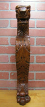 Load image into Gallery viewer, DRAGON GRIFFIN MONSTER BEAST Old Wooden Architectural Decorative Element