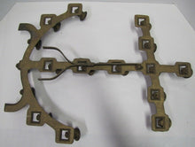 Load image into Gallery viewer, NAVAL CHAPEL ANCHOR Antique Folk Art Candlestick Holder Ship Boat Nautical Sixteen Candle Holder