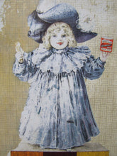 Load image into Gallery viewer, LACQUERET STANDARD VARNISH WORKS Antique Self Framed Tin Sign CHAS SHONK CHICAGO