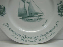 Load image into Gallery viewer, 1902 METEOR YACHT EMPEROR GERMANY Plate TOWNSEND DOWNEY SHIP BUILDING Co NY USA