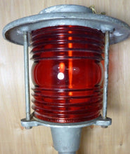 Load image into Gallery viewer, BOSTON POLICE Dept SIGNAL SERVICE Old Retired HD Light Nautical Street RR Lamp