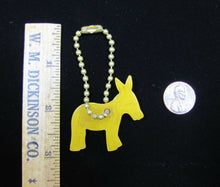 Load image into Gallery viewer, 1940 NEW YORK WORLD'S FAIR DEMOCRAT Political Party DONKEY Keychain NYWF