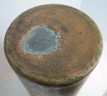 Load image into Gallery viewer, Arts & Crafts Copper Bronze Large Vase Planter Antique Umbrella Stand Swirl