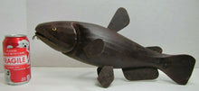 Load image into Gallery viewer, Folk Art Catfish Fishing Decoy RAF Robert Allen Francis Adirondacks NY 1950s