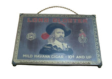 Load image into Gallery viewer, LORD GLOSTER MILD HAVANA CIGAR Antique Ad Sign The Photoplating Co Minneapolis