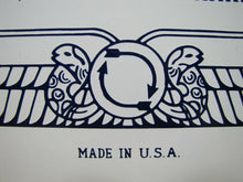 Load image into Gallery viewer, PARKS-CRAMER Co TURBO HUMIDIFIER SYSTEM Antique Porcelain Sign Made in USA Logo