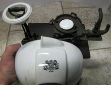 Load image into Gallery viewer, W S CARR NY Antique Dental Spittoon Early Plumbing Porcelain Salesman Sample