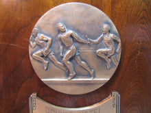 Load image into Gallery viewer, 1938 ARUNDEL HOTEL Award Trophy UNIVERSITY OF MARYLAND ONE MILE RELAY AAU Track
