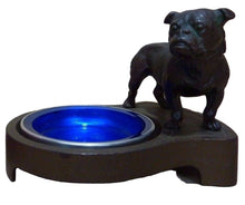 Load image into Gallery viewer, Bulldog Antique Decorative Arts Tray Ashtray Cast Iron Bronze Wash Cigar Card