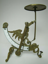 Load image into Gallery viewer, WINGED MAIDEN BUST DAUPHIN KOI DEVIL FISH Antique Exquisite Bronze Postal Scale