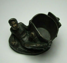 Load image into Gallery viewer, Antique French Decorative Arts Bronze Brass Figural Matchstick Match Holder