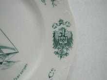 Load image into Gallery viewer, 1902 METEOR YACHT EMPEROR GERMANY Plate TOWNSEND DOWNEY SHIP BUILDING Co NY USA