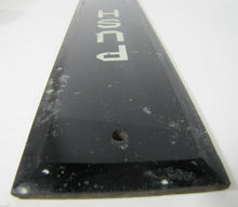 Load image into Gallery viewer, PUSH Old Bevel Edge Reverse Glass Door Plate Sign Architectural Hardware ROG