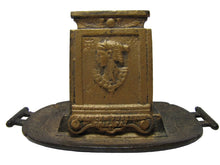 Load image into Gallery viewer, AMERICAN FUSEE Co ERIE Pa Antique Advertising Match Book Holder Egyptian Revival