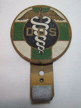 Load image into Gallery viewer, DDS DOCTOR DENTAL SURGERY Auto Plate Topper Badge Sign DENTIST Smaltz Reflective