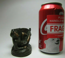 Load image into Gallery viewer, Antique French Decorative Arts Bronze Brass Figural Matchstick Match Holder