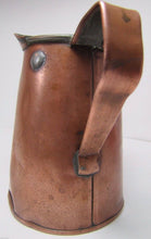 Load image into Gallery viewer, L&M GOLDSTICKER FULTON St NY Antique Copper Liquor Beer Measure Pre Prob c1900