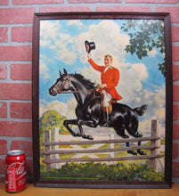 Load image into Gallery viewer, HUNTER BALTIMORE RYE WHISKEY Orig Old Advertising Sign c1941 Bar Pub Tavern