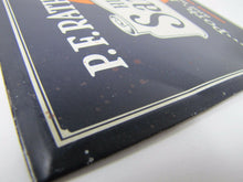 Load image into Gallery viewer, RATHJENS & SONS SAUSAGES Old Ad Tin Sign PORK BEEF CEREAL SPICE AAW COSHOCTON O