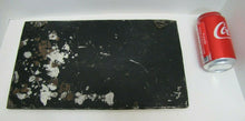 Load image into Gallery viewer, HOUSE-KEEPING ROOMS Antique Chip Glass Scalloped Edge Foil Mirror Servents Sign