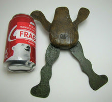 Load image into Gallery viewer, FROG Folk Art Fishing Decoy RAF Robert Allen Francis Adirondacks NY 1950s Statue