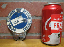 Load image into Gallery viewer, NATIONAL ASSOCIATION OF LETTER CARRIERS USA License Plate Topper Sign UNION MADE