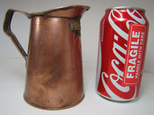 Load image into Gallery viewer, L&M GOLDSTICKER FULTON St NY Antique Copper Liquor Beer Measure Pre Prob c1900