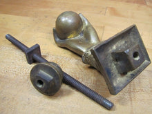 Load image into Gallery viewer, Hand Ball Antique Door Knocker Striker Ornate Architectural Hardware Element