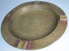Load image into Gallery viewer, Ducks Marsh Antique Bronze Decorative Art Cigar Ashtray Tray Arts & Crafts