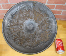 Load image into Gallery viewer, GLADIATOR WARRIOR BATTLE SHIELD S&K Antique Cast Iron Wall Decorative Art Plaque