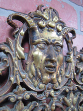 Load image into Gallery viewer, 19c Devil Decorative Arts Bronze Frame Picture Mirror Artwork Tiffany Paris