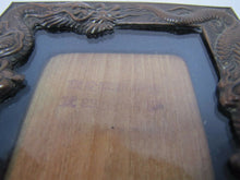 Load image into Gallery viewer, DRAGON Old Asian Frame High Relief Exquiste Monsters Serpents Brass Bronze