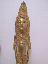 Load image into Gallery viewer, Maidens Head Old Pair Decorative Arts Brass Architectural Hardware Elements