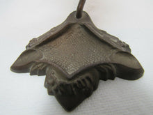 Load image into Gallery viewer, Art Deco Bronze Airplane Tray Ashtray Card Tip Trinket Jet Fighter Plane