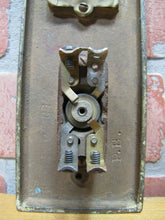 Load image into Gallery viewer, EE ELEVATOR PANEL IN USE & BUTTON Old Builidng Architectural Hardware Element